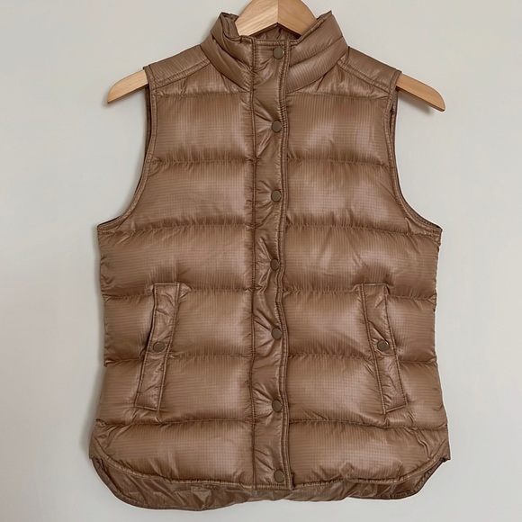 J. Crew Quilted Puffer Down Vest Size XS